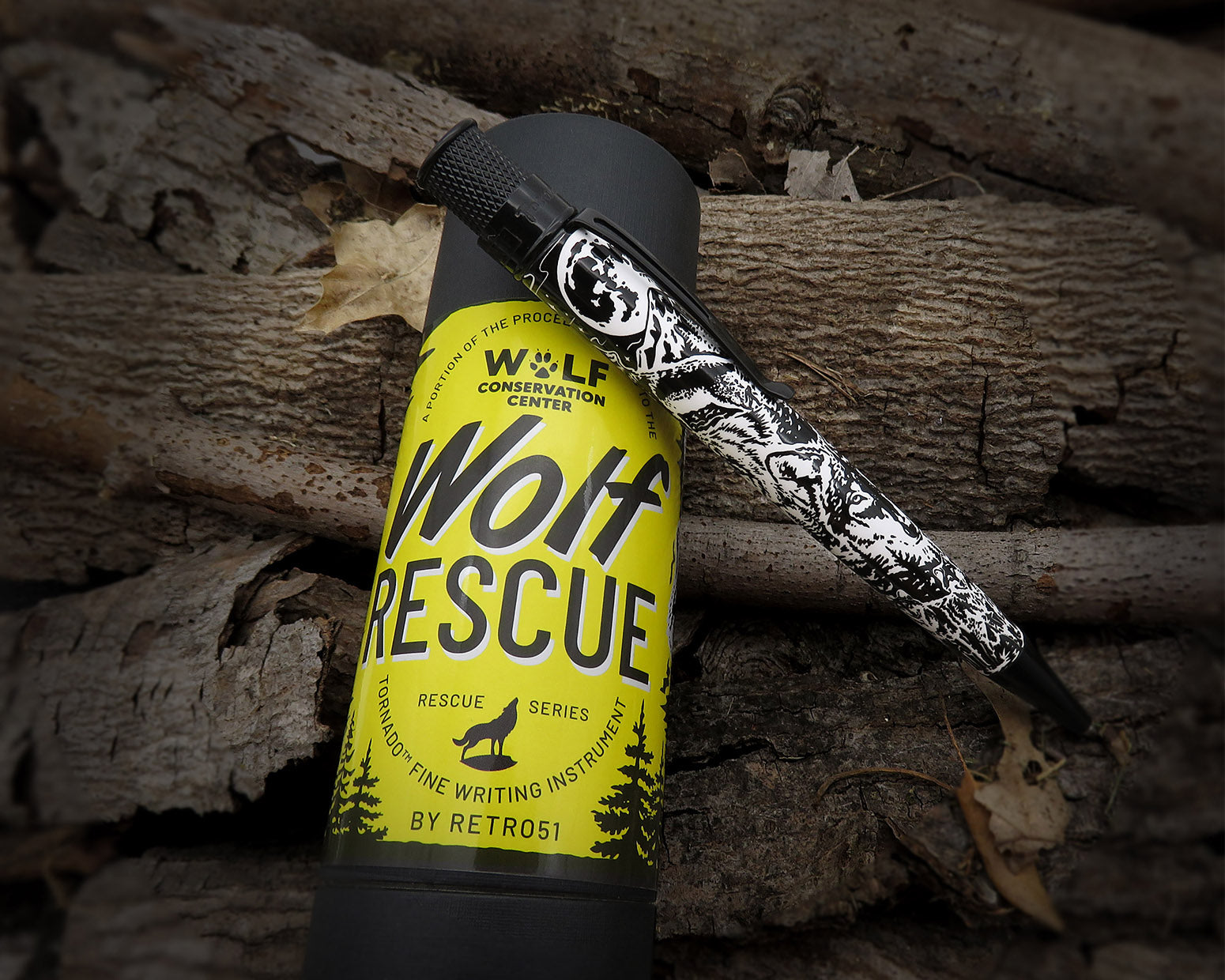 Retro51 Wolf Rescue Tornado™ Ballpoint Pen