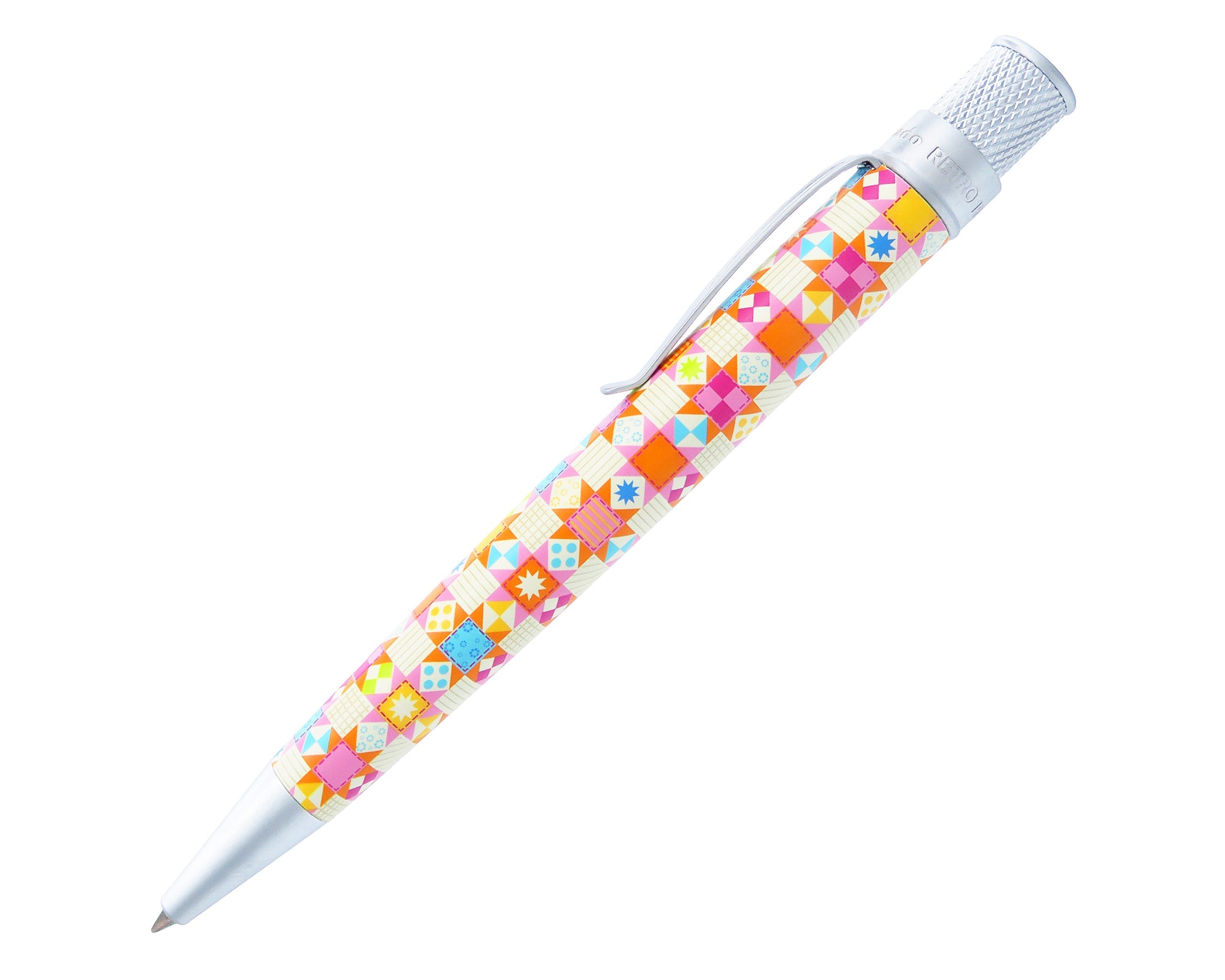 Retro51 Tornado™ Vintage Metalsmith Patchwork Rollerball Pen