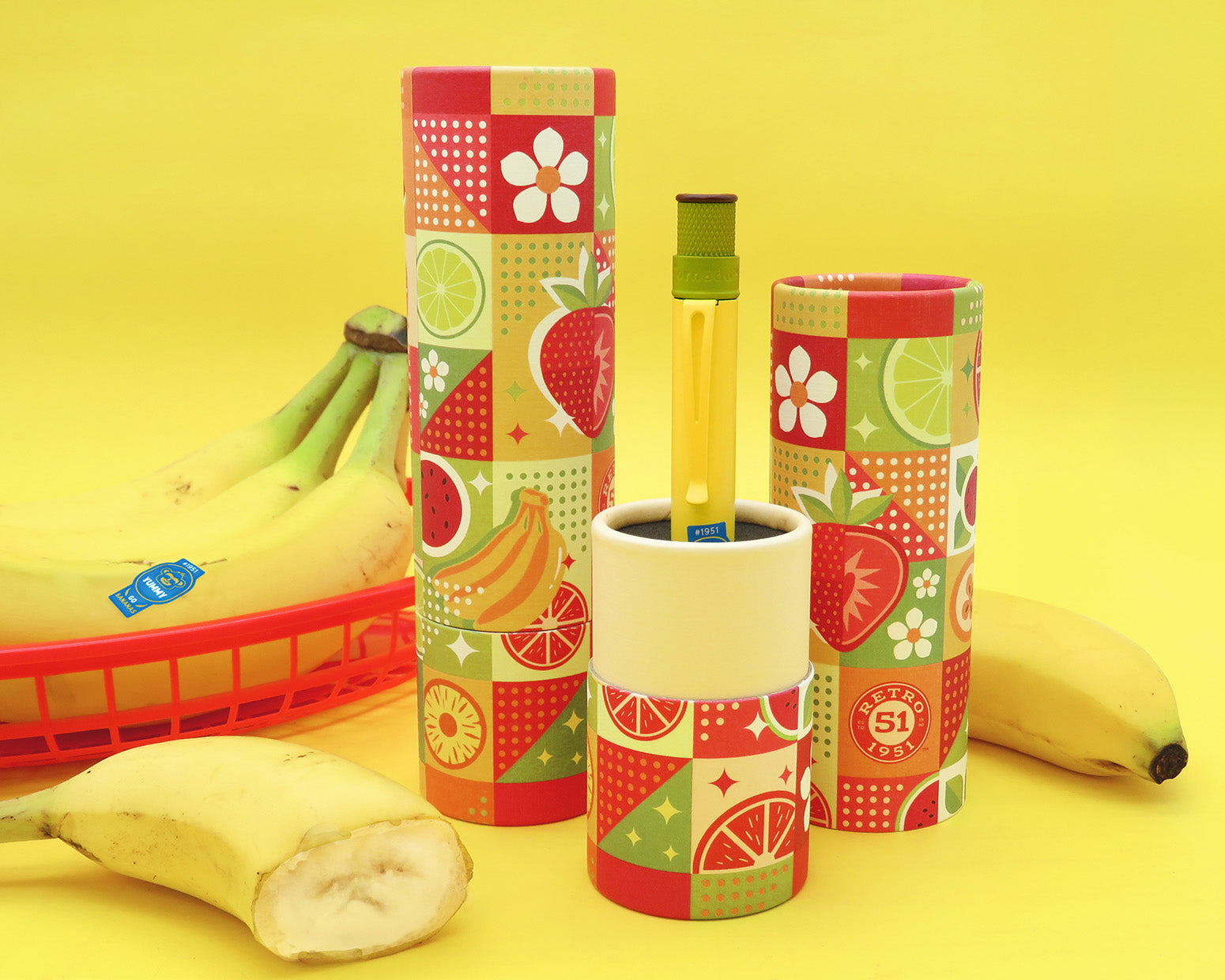 Retro51 Fruit Series Banana Tornado™ Rollerball Pen
