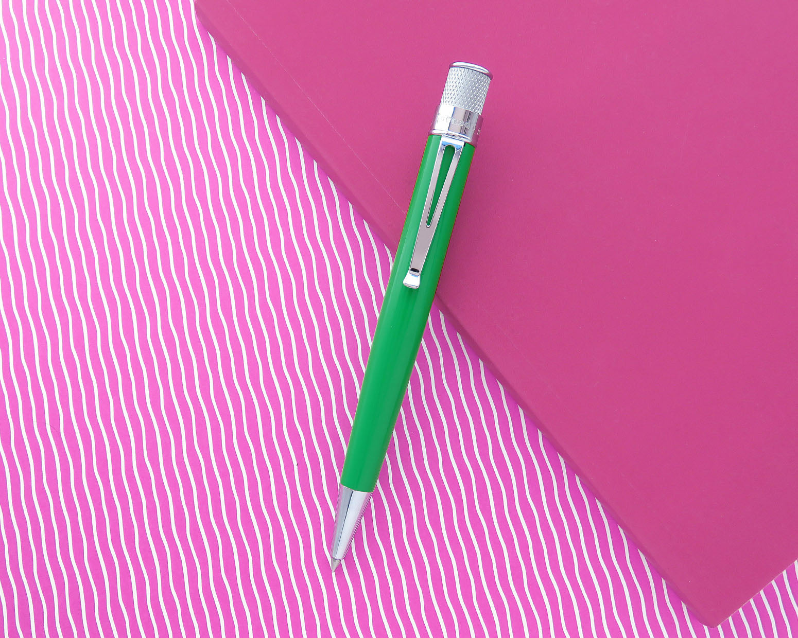 Retro51 Tornado™ ColorWave GO Green Rollerball Pen