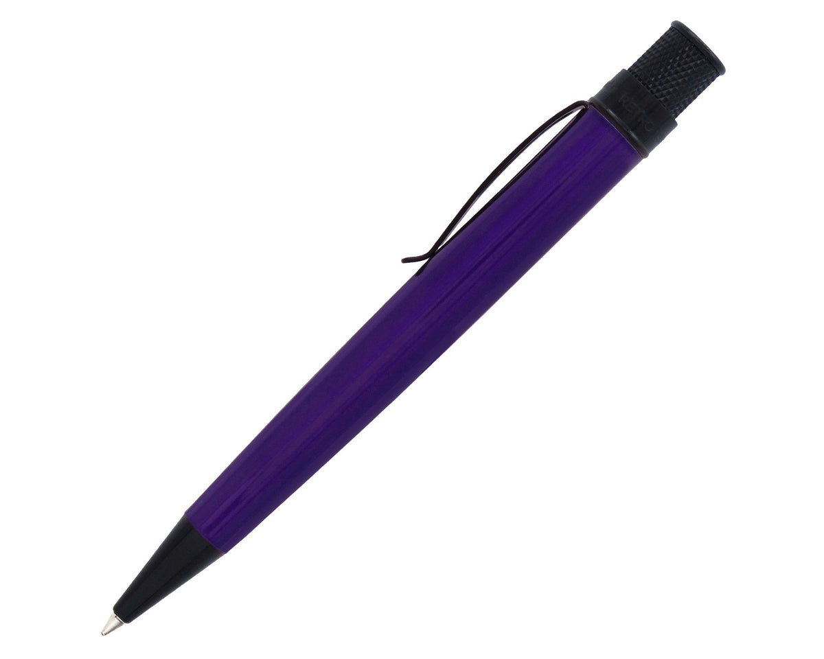 Retro51 Tornado™ Stealth Midnight Purple Rollerball Pen