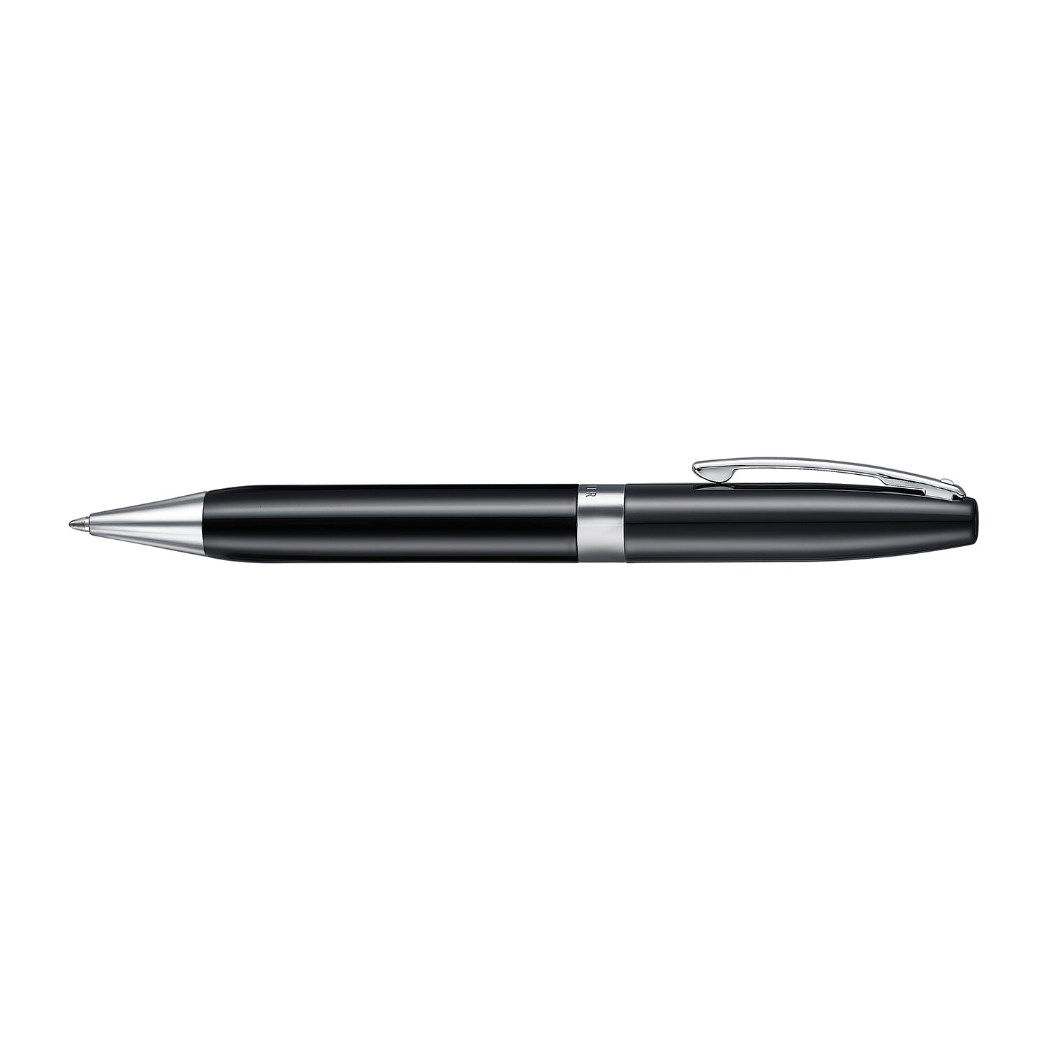 Sheaffer Legacy Glossy Black Ballpoint Pen with Chrome-Plated Trim