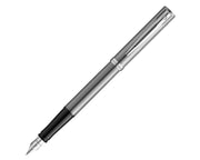 Waterman Impression Stainless Fountain Pen with Chrome Trim