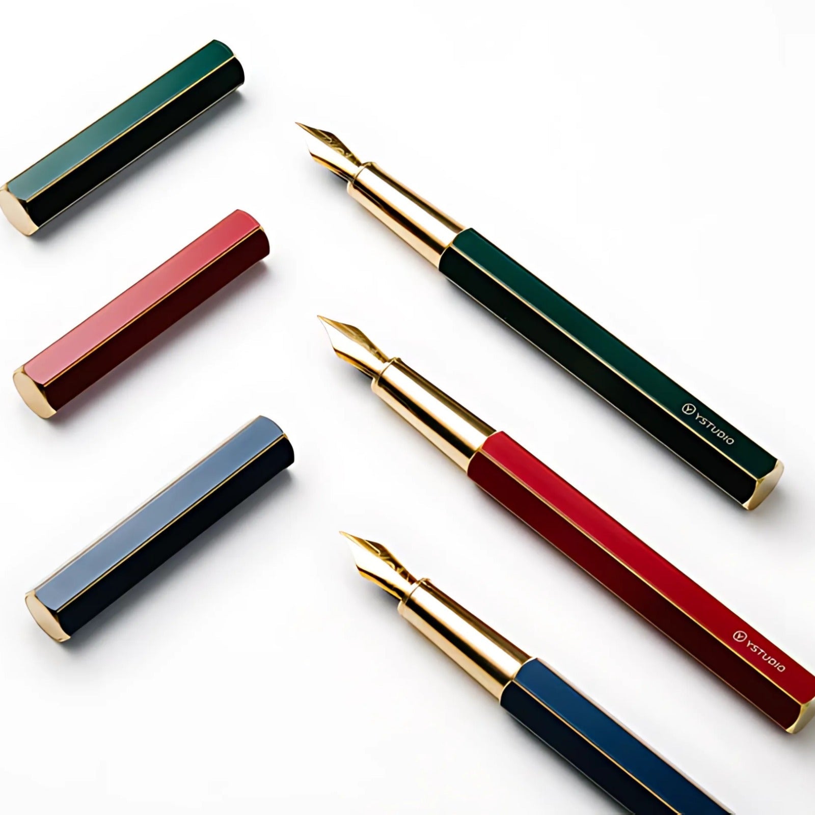 YStudio Classic Fountain Pen - Green