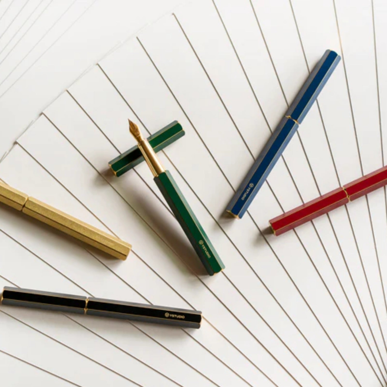 YStudio Classic Fountain Pen - Green