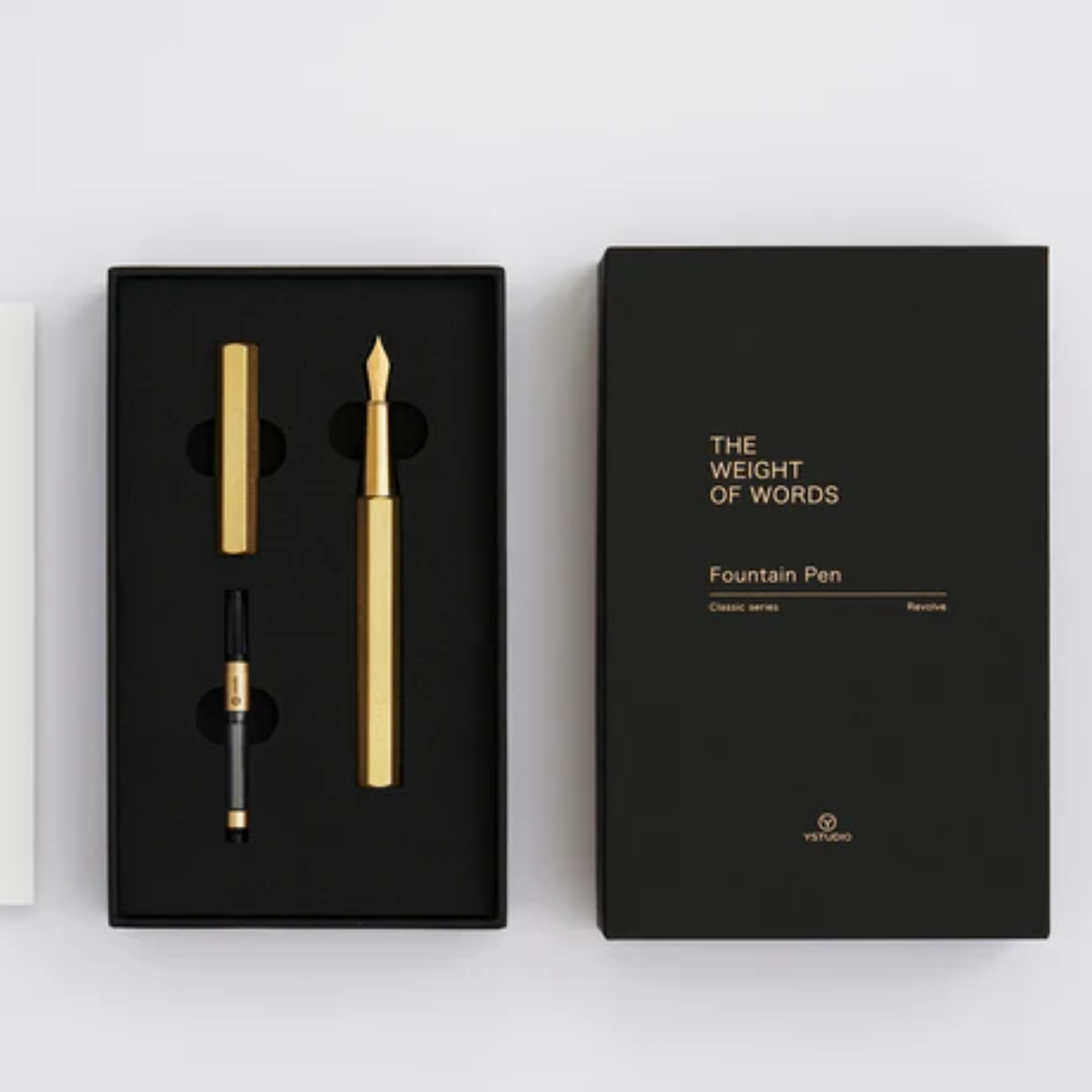 YStudio Classic Fountain Pen - Brass