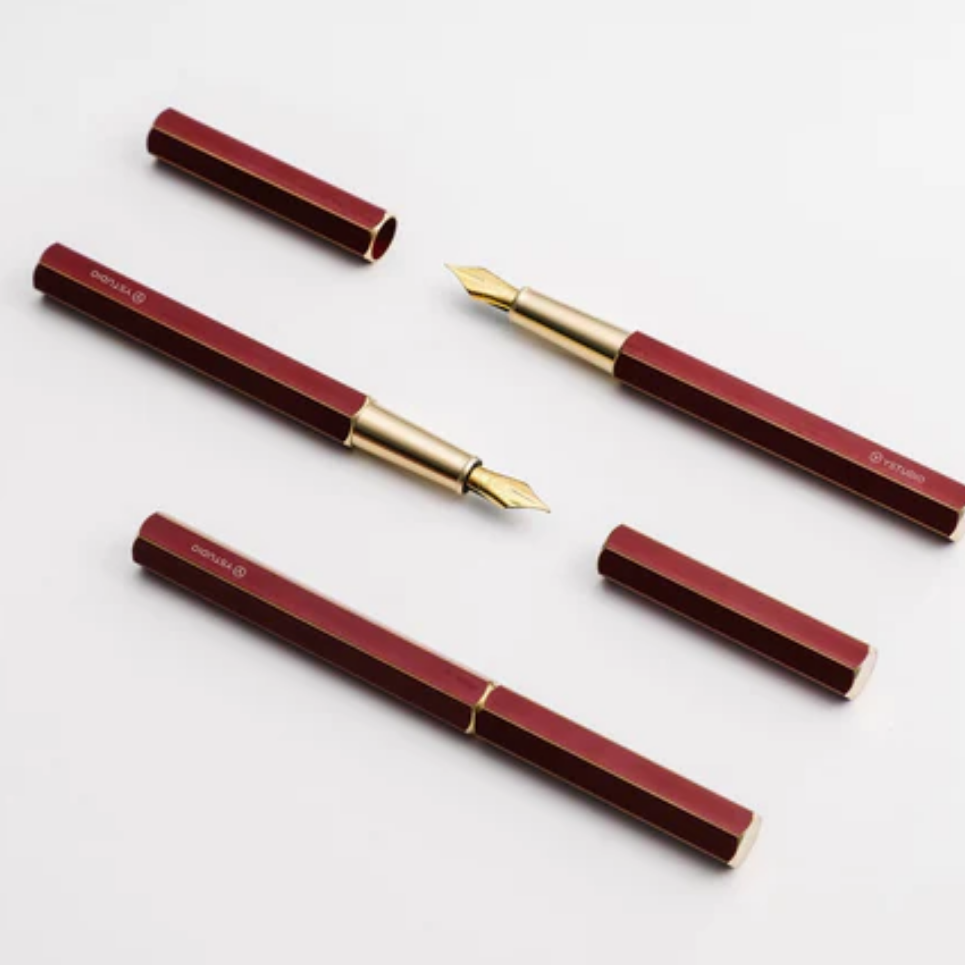 YStudio Classic Fountain Pen - Red