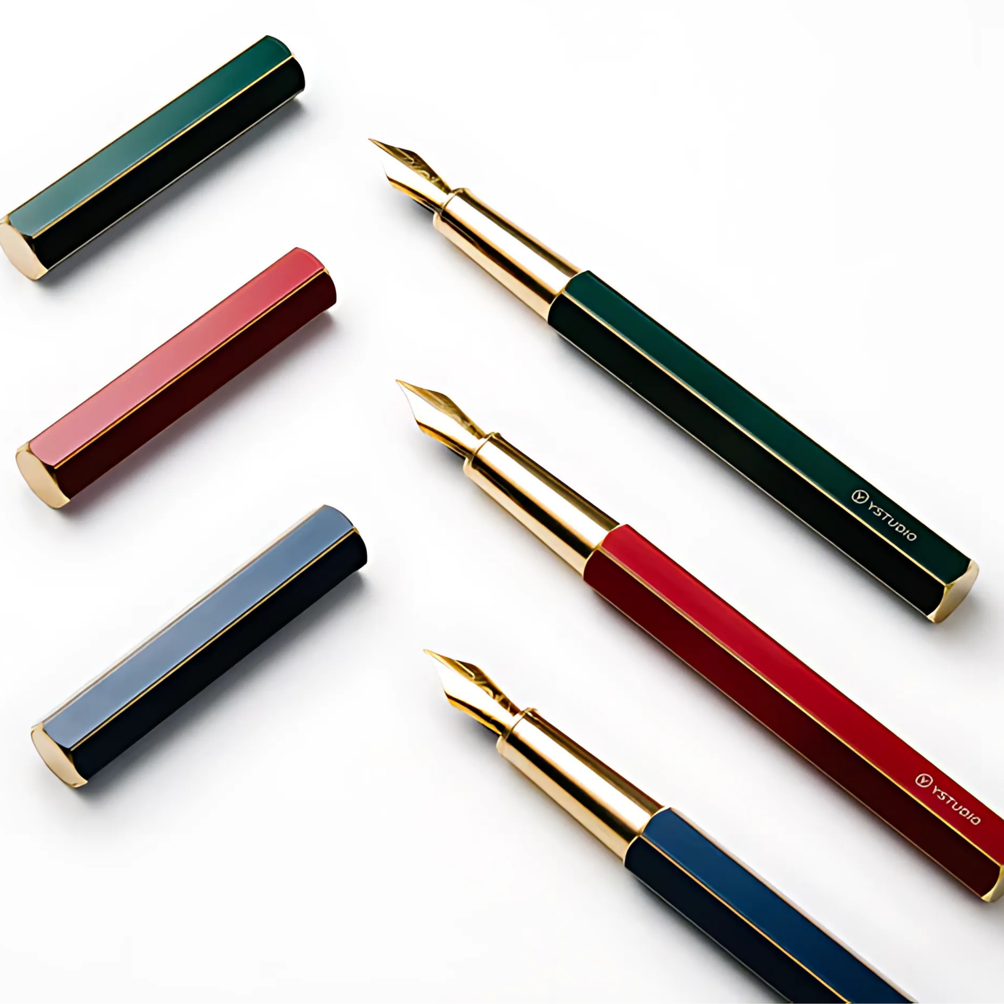 YStudio Classic Fountain Pen - Red