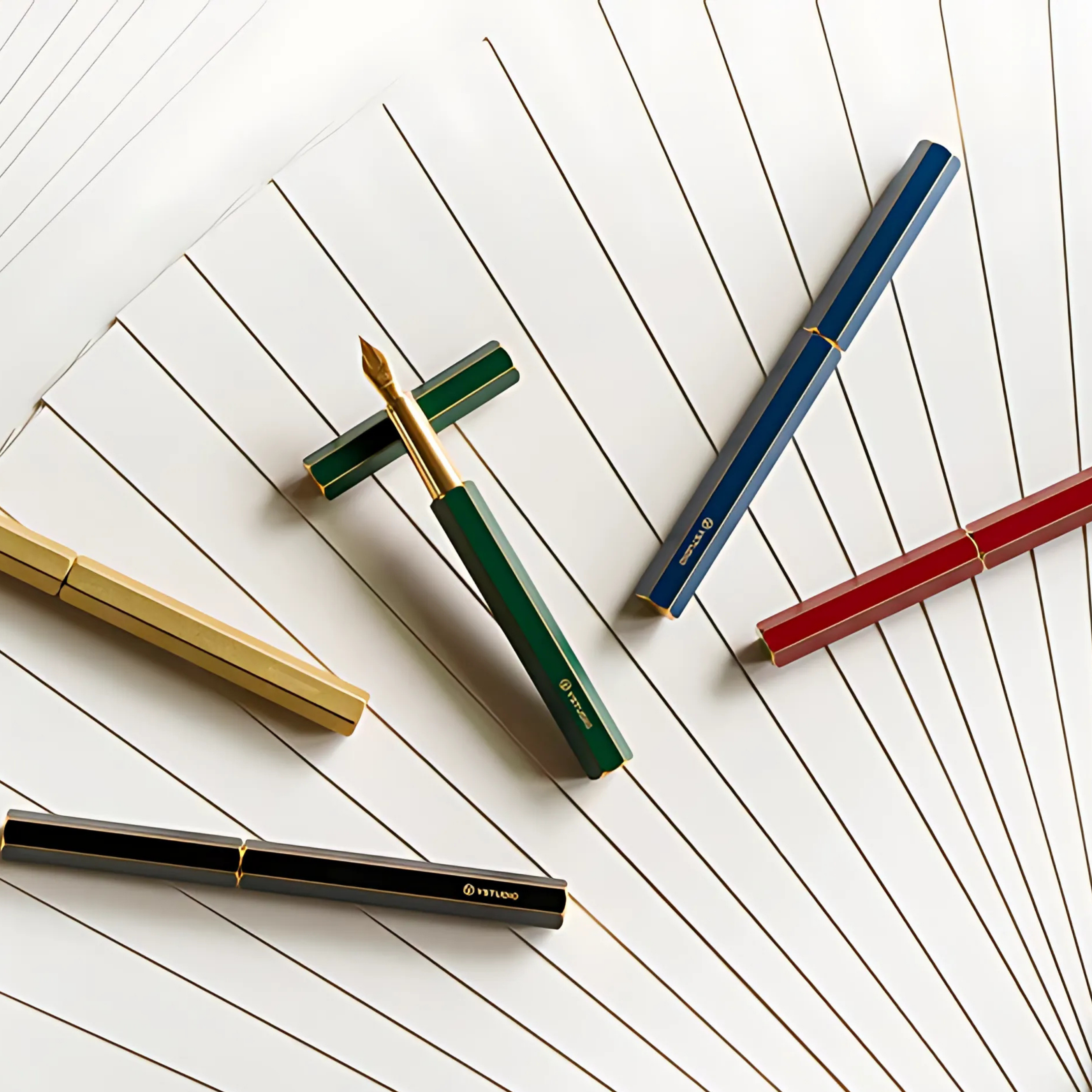 YStudio Classic Fountain Pen - Red