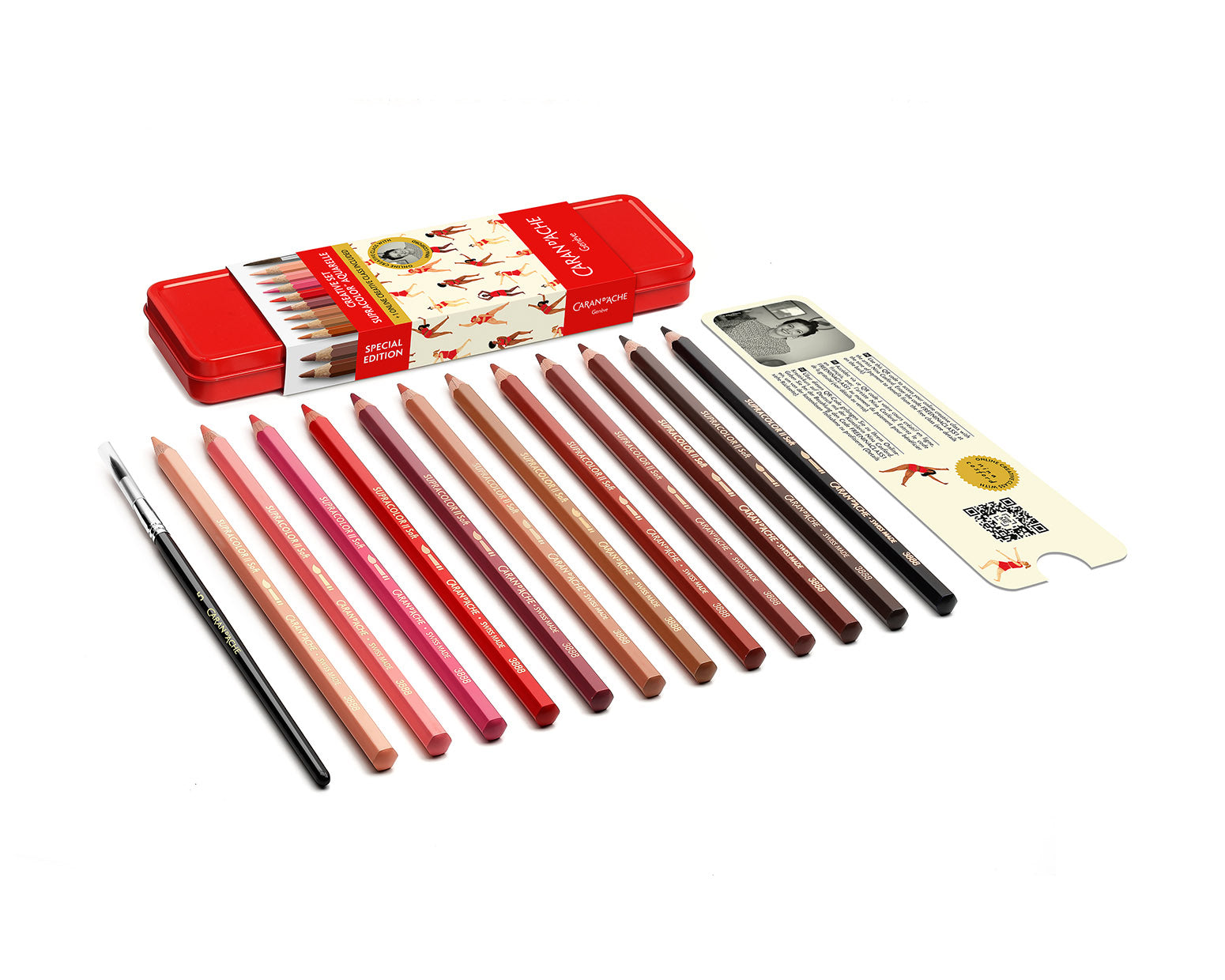 Caran d'Ache Nina Cosford Special Edition Colored Pencil Set
