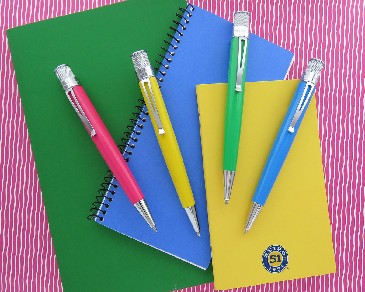 Retro51 Tornado™ ColorWave Hello Yellow Rollerball Pen