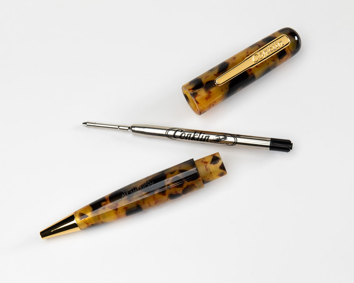 Conklin All American Tortoiseshell Ballpoint Pen