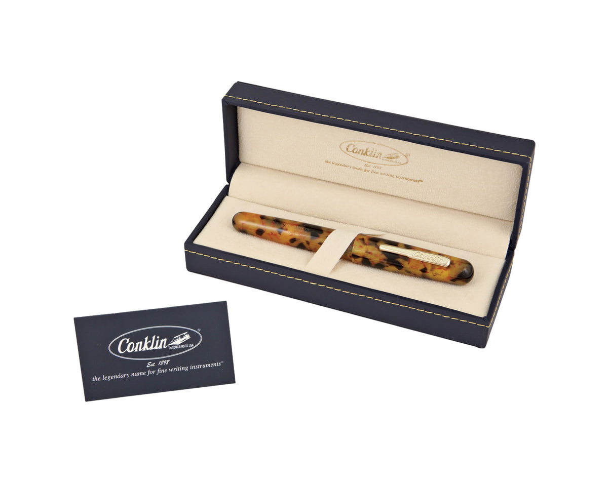 Conklin All American Tortoiseshell Fountain Pen