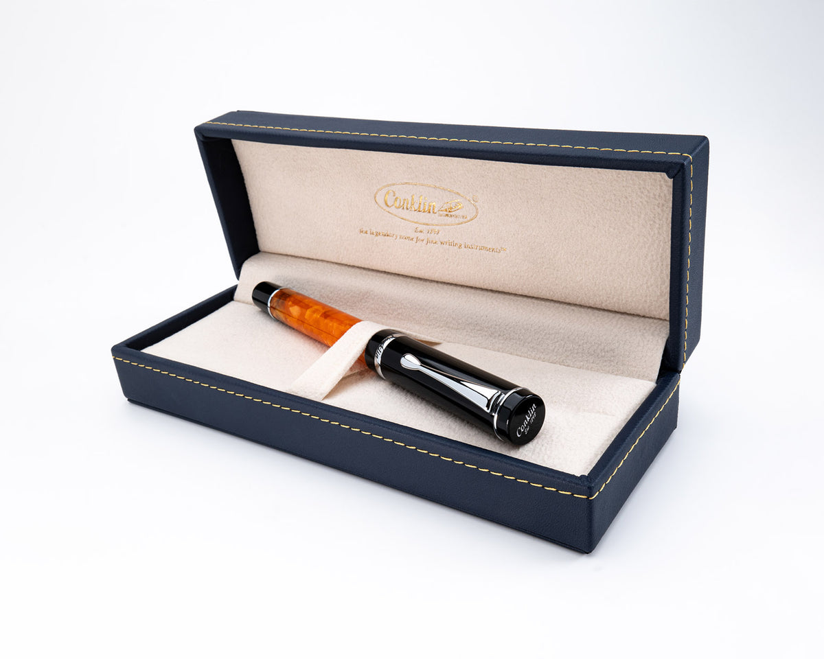Conklin Duragraph Orange Nights Fountain Pen