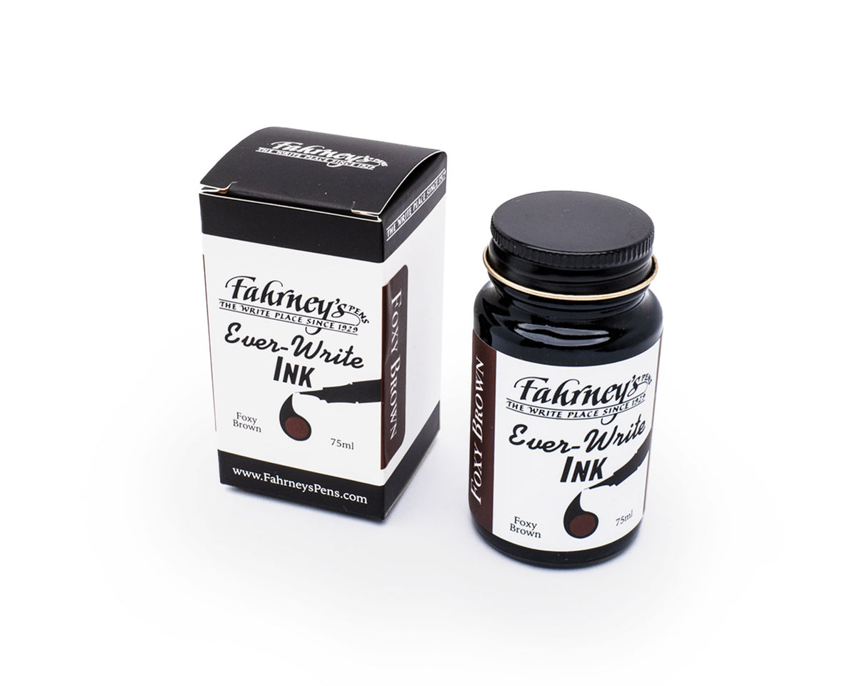 Fahrney's Ever Write 75ml Bottle Ink - Foxy Brown