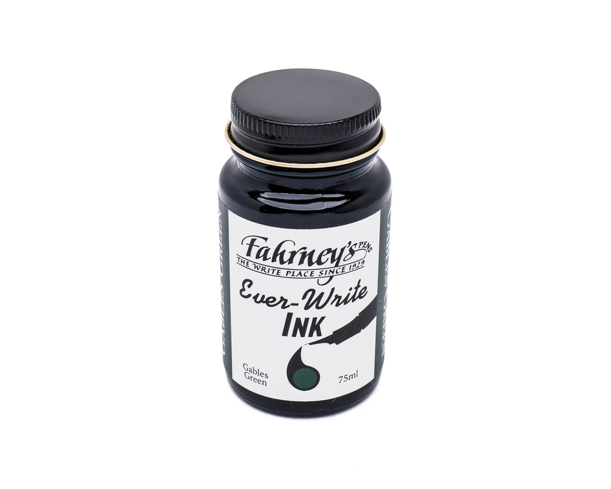 Fahrney's Ever Write 75ml Bottle Ink - Gables Green