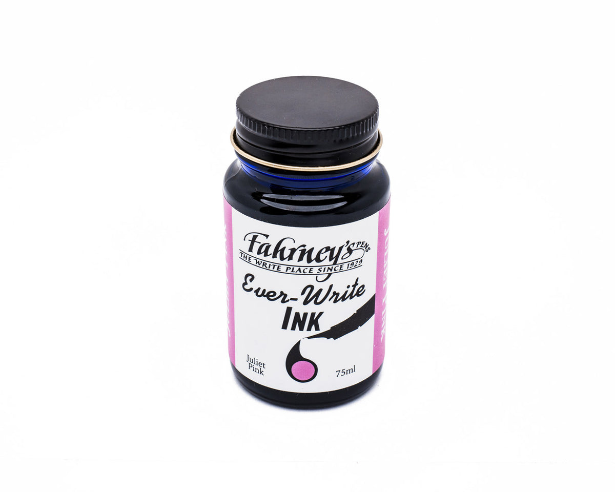 Fahrney's Ever Write 75ml Bottle Ink - Juliet Pink
