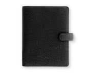 Filofax Finsbury Pocket Leather Organizer - Black