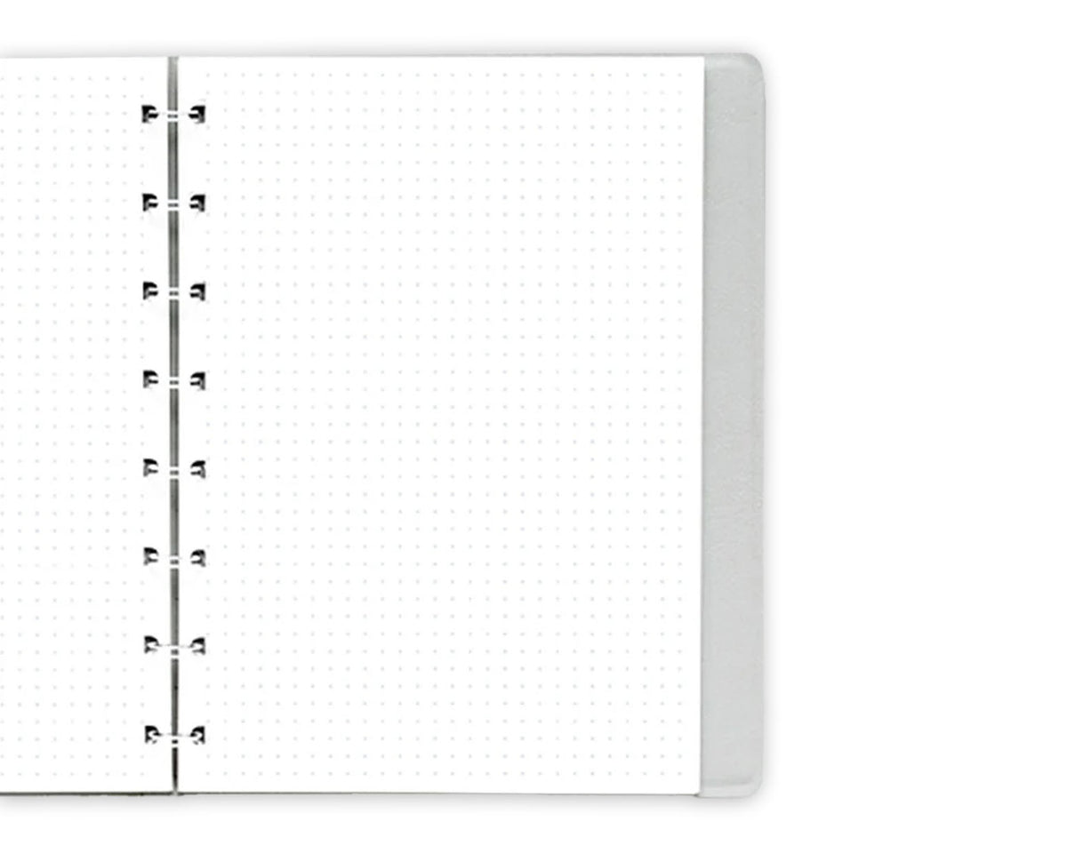 Filofax A5 Notebook Dotted White Paper Refill - 32 Sheets