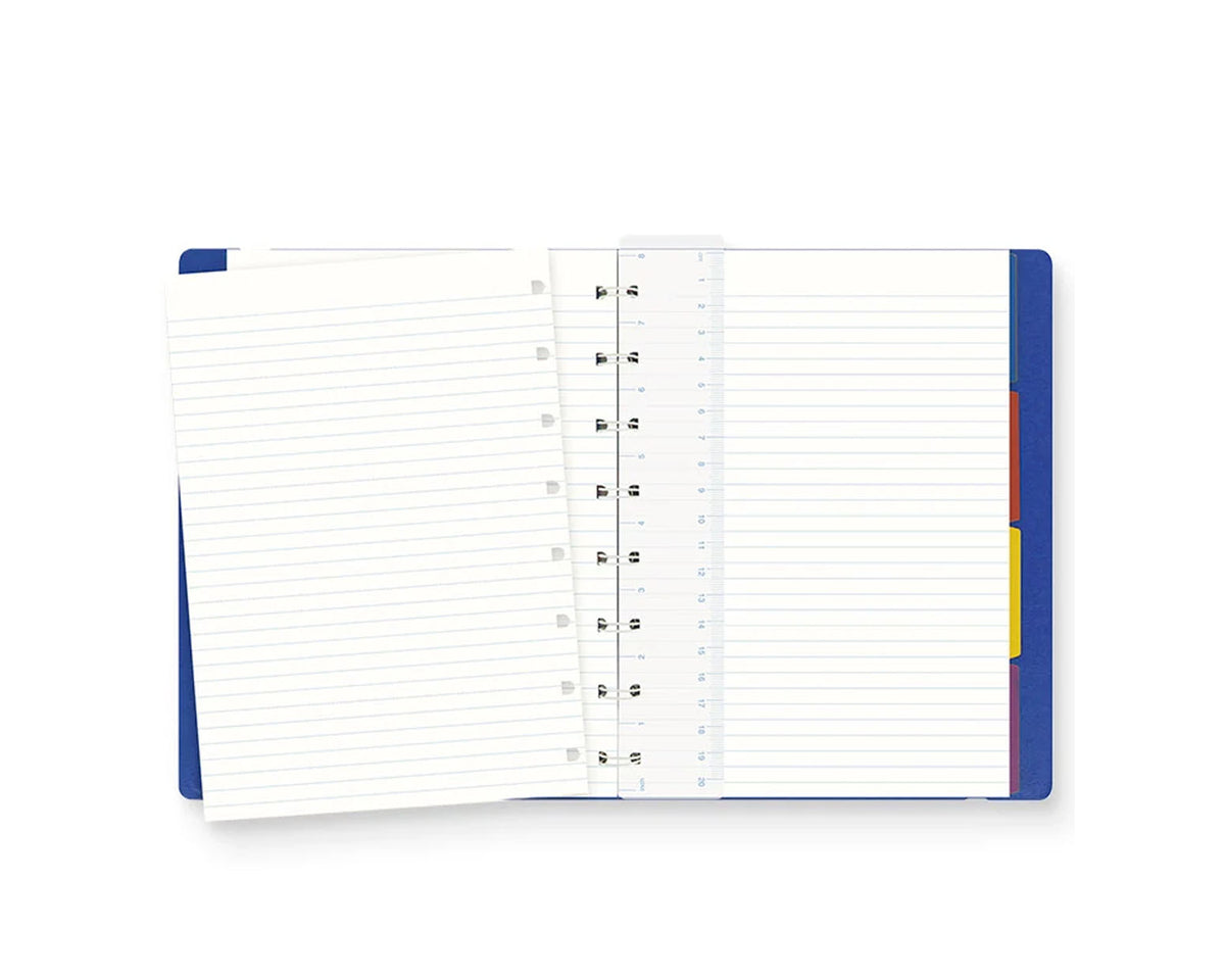 Filofax A5 Refillable Notebook - Blue
