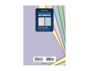 Filofax A5 Notebook Pastel Plain - 60 Assorted Refill Sheets
