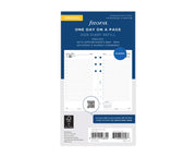 Filofax Personal One Day On A Page 2026 with Appointments Refill