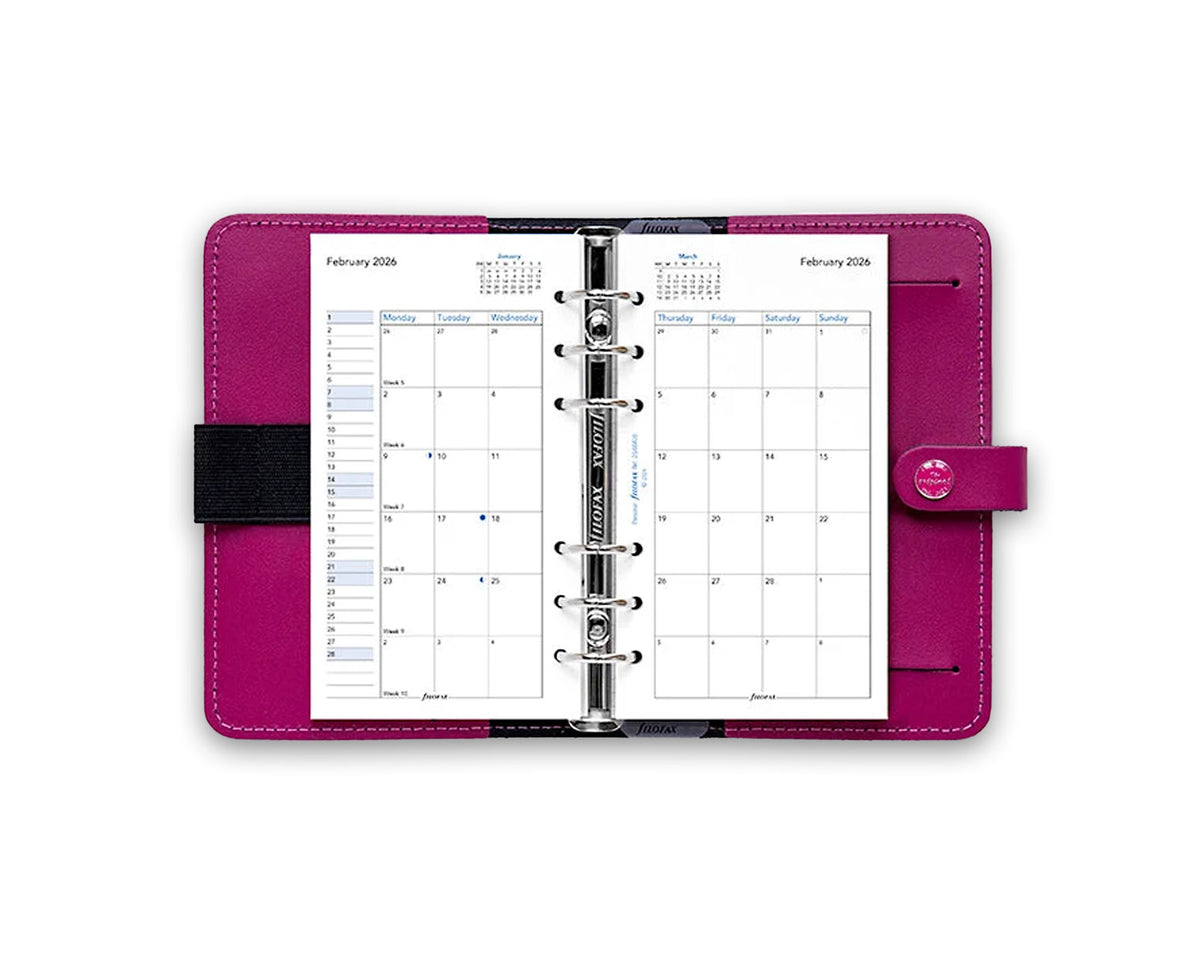 Filofax Personal Month On Two Pages 2026 Refill