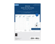 Filofax A5 Week on Two Pages 2026 Multilanguage with Appointments Refill