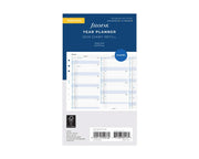 Filofax Personal Vertical Year Planner 2026 Refill