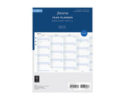 Filofax A5 Vertical Year Planner 2026 Refill