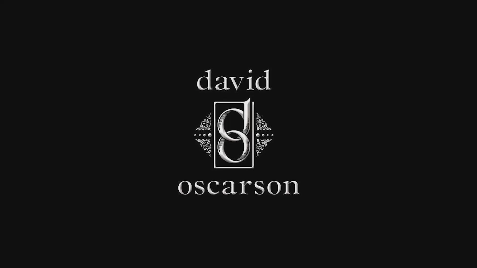 Load video: David Oscarson Valhalla Fountain Pen  - Frey - Black, White, Red