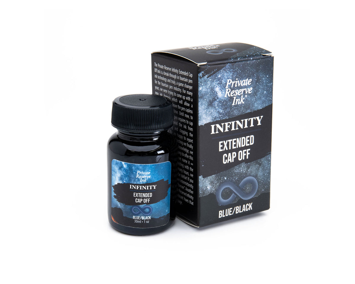Private Reserve Infinity 30ml Bottled Ink - Blue/Black (ECO Formula)