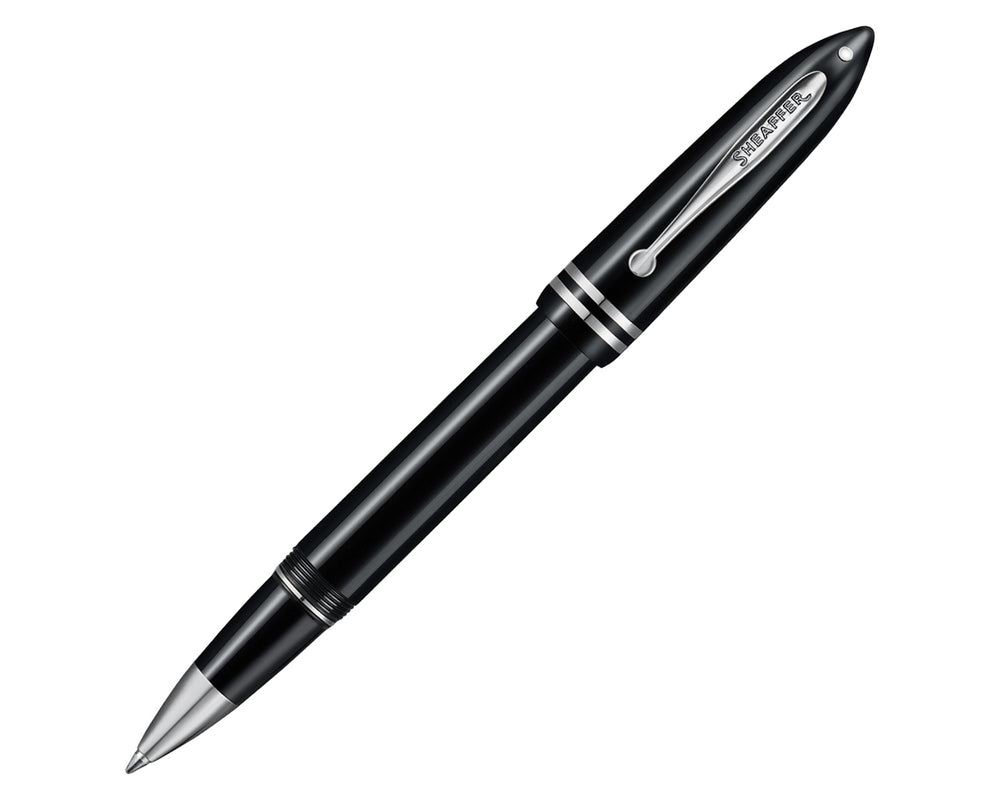 Sheaffer Balance III Black Rollerball Pen with Chrome Trim