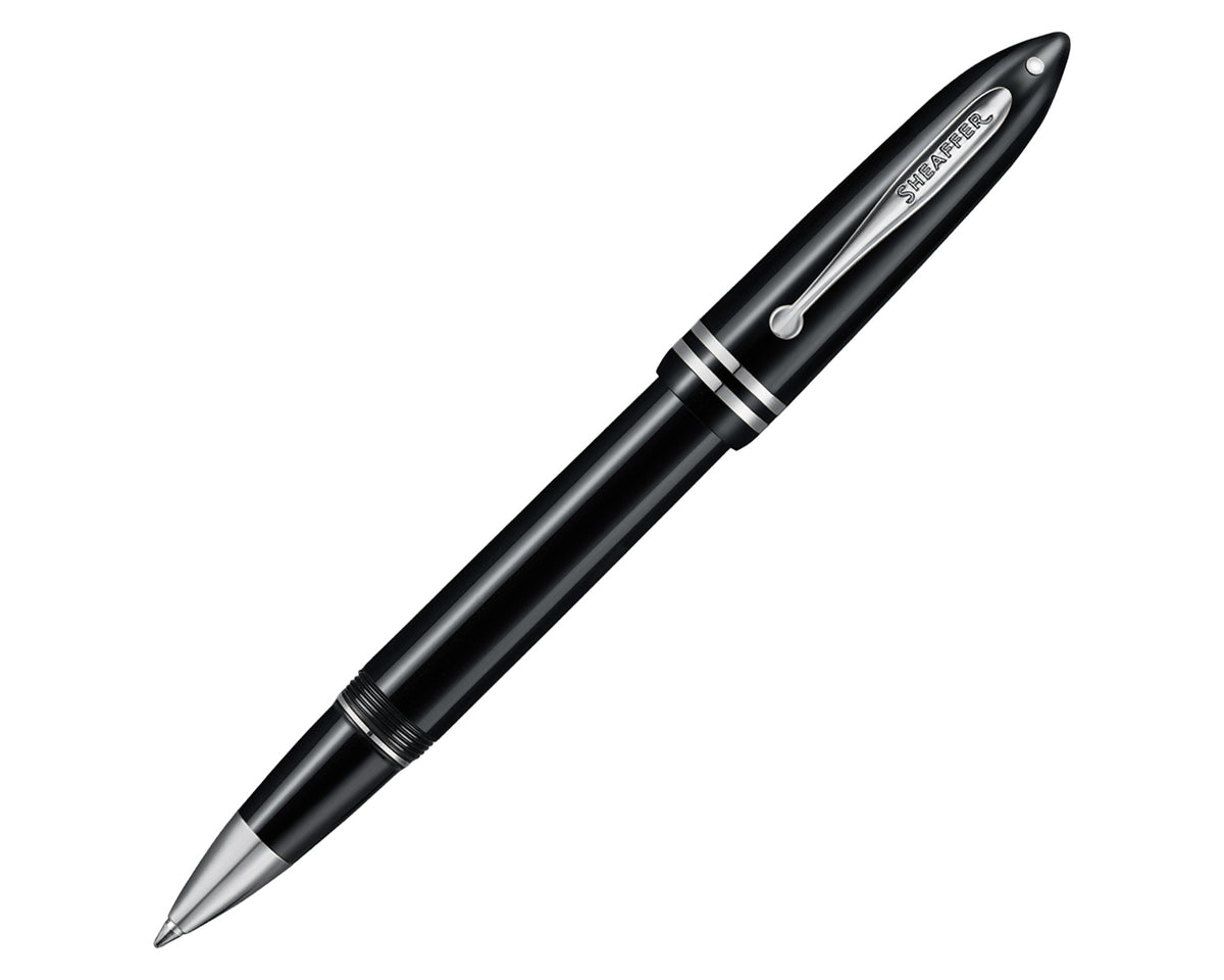 Sheaffer Balance III Black Rollerball Pen with Chrome Trim