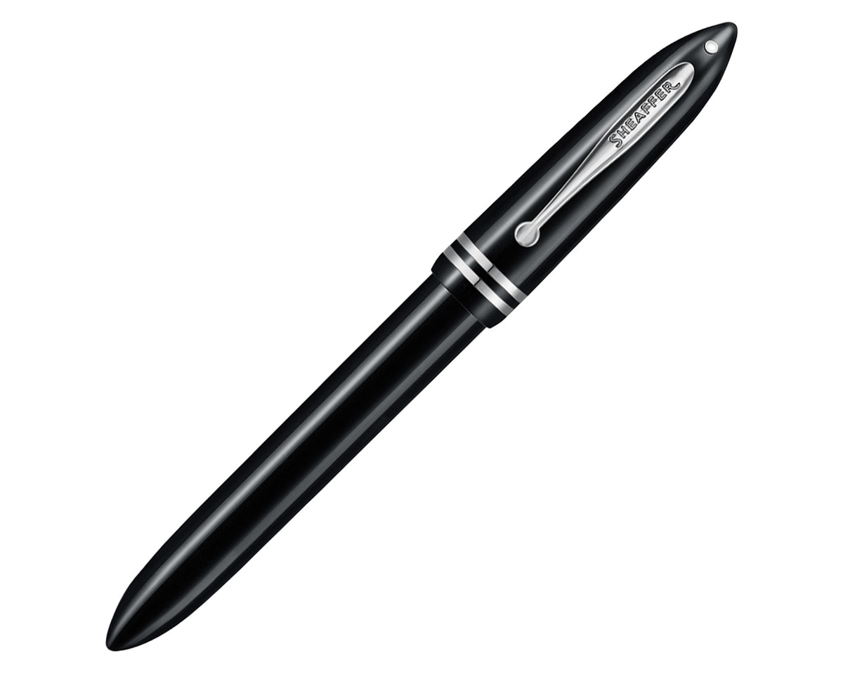 Sheaffer Balance III Black Rollerball Pen with Chrome Trim