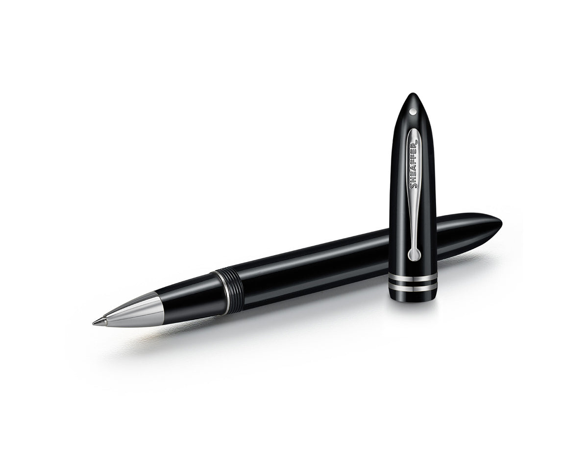 Sheaffer Balance III Black Rollerball Pen with Chrome Trim
