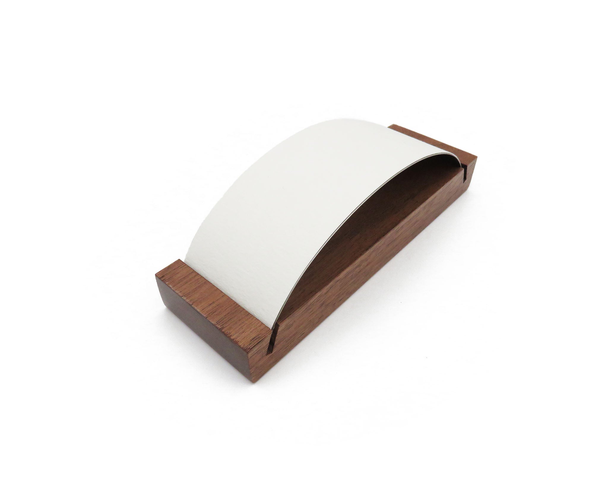 Fahrney's Exclusive Victorian Embossed Walnut Rocker Blotter